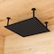 Alfi Brand Matte Black Stainless Steel 24" Square Ultra-Thin Rain Shower Head RAIN24S-BM - alternate 1